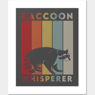 Raccoon Whisperer Posters and Art